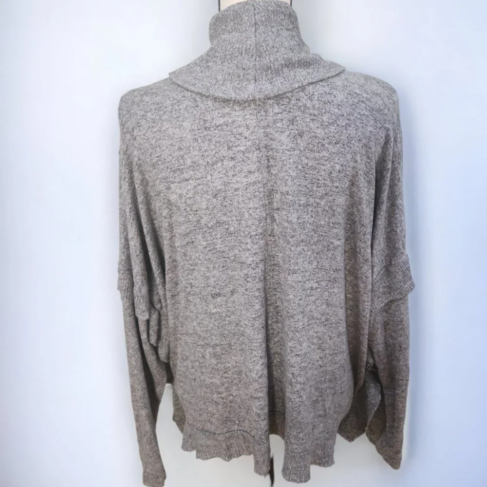 NWOT Postmark by Anthropologie Gray Lassen Cowl Neck Sweater - Picture 3 of 9
